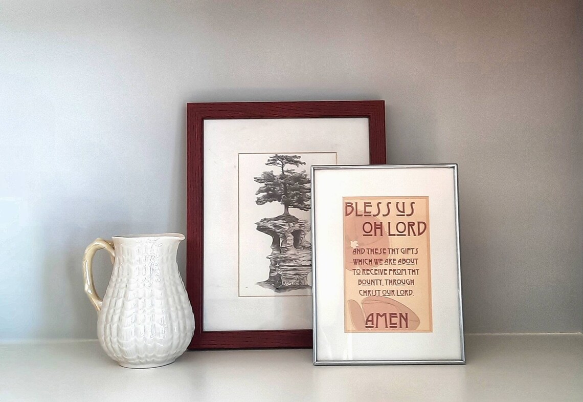 Bless Us Oh Lord Dinner Prayer Printable - Etsy