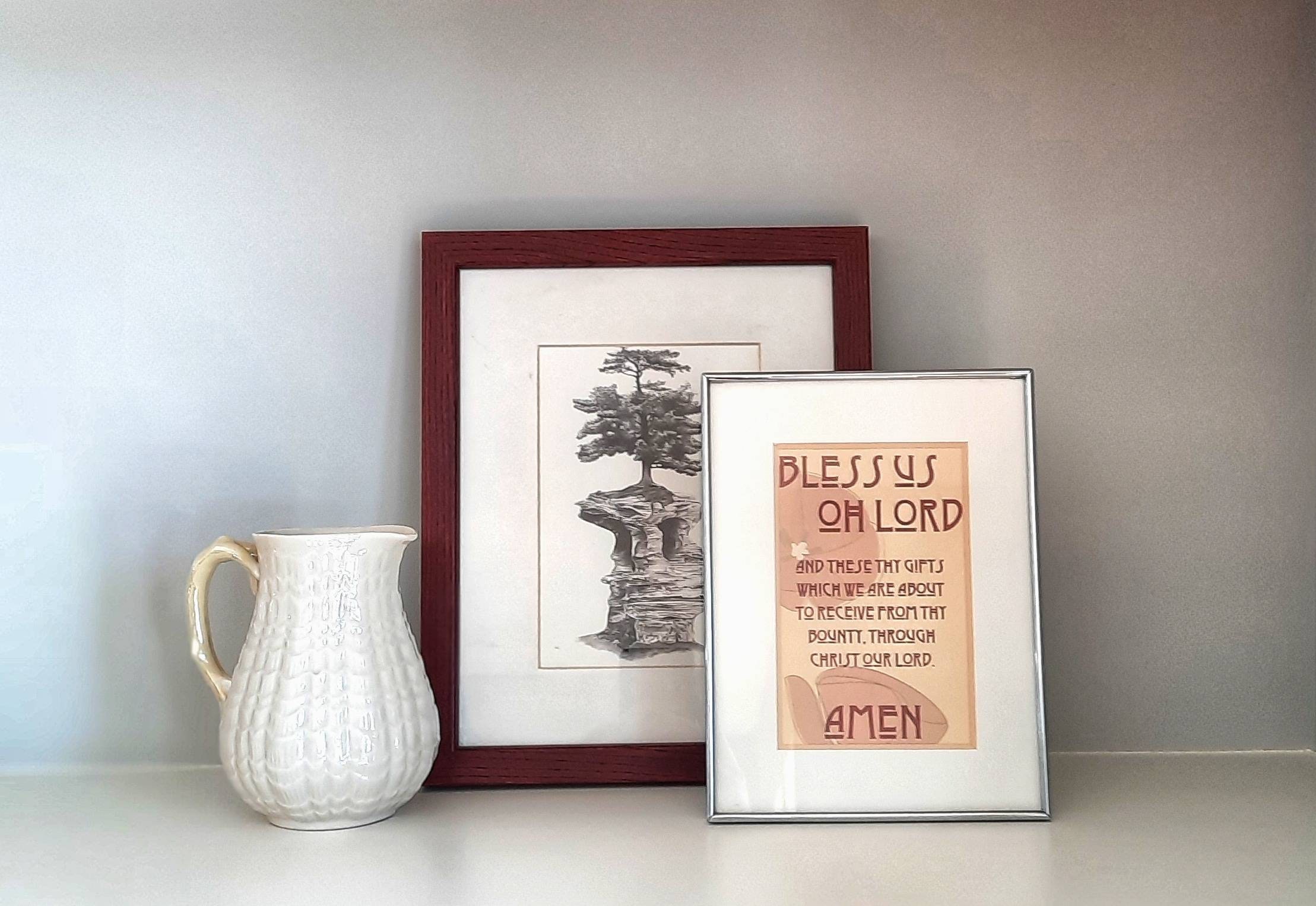 Bless Us Oh Lord Dinner Prayer Printable - Etsy