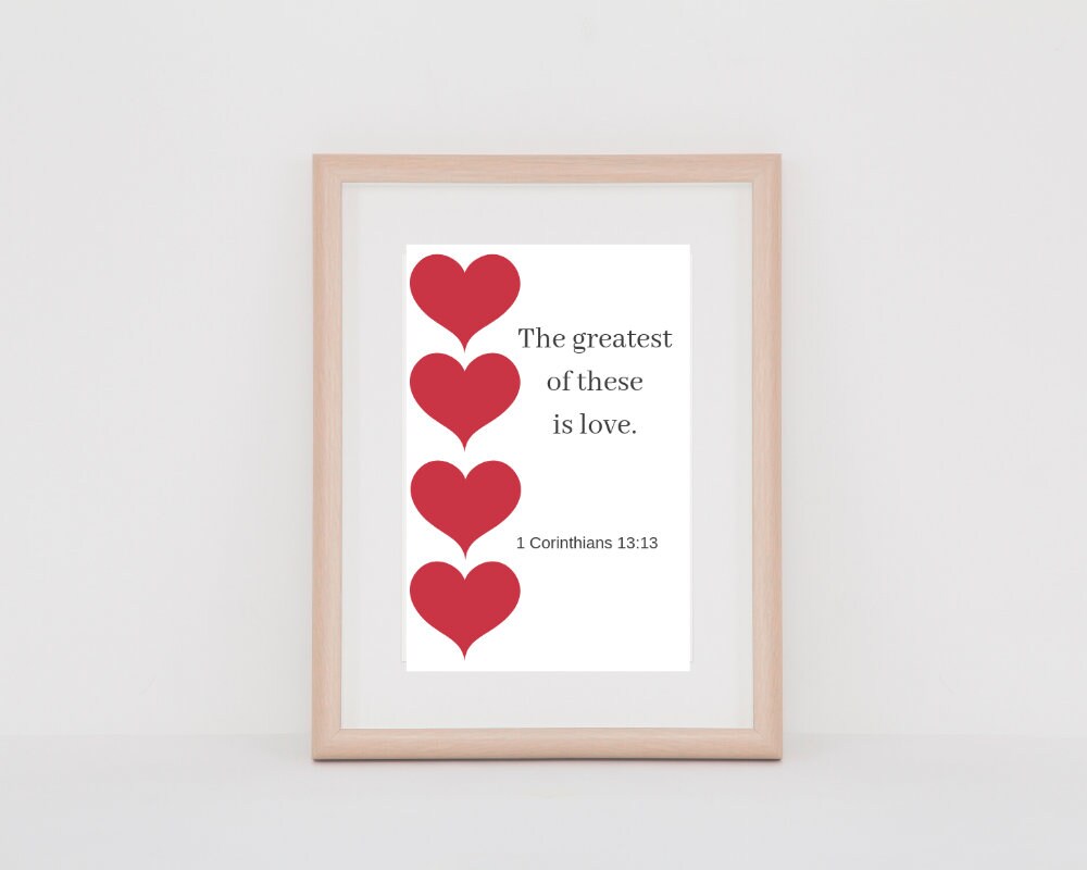 Valentine s Day Bible Verse Printable Set 3 for 5 Etsy Valentine s Day Bible Verse Printable Set 3 for 5 Etsy