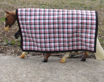 COOLER sheet blanket fits Traditional sized Breyer model horses LSQ