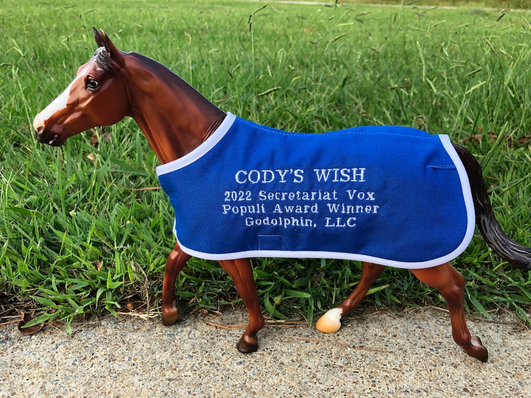 CODY'S WISH Codys Embroidered Blanket for Breyer Godolphin Racing