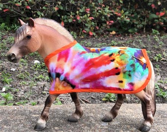 PONY BLANKET Breyer Peter Stone traditional model horse Nikolas CWP Cantering Welsh Pony Haflinger Newsworthy equine toy