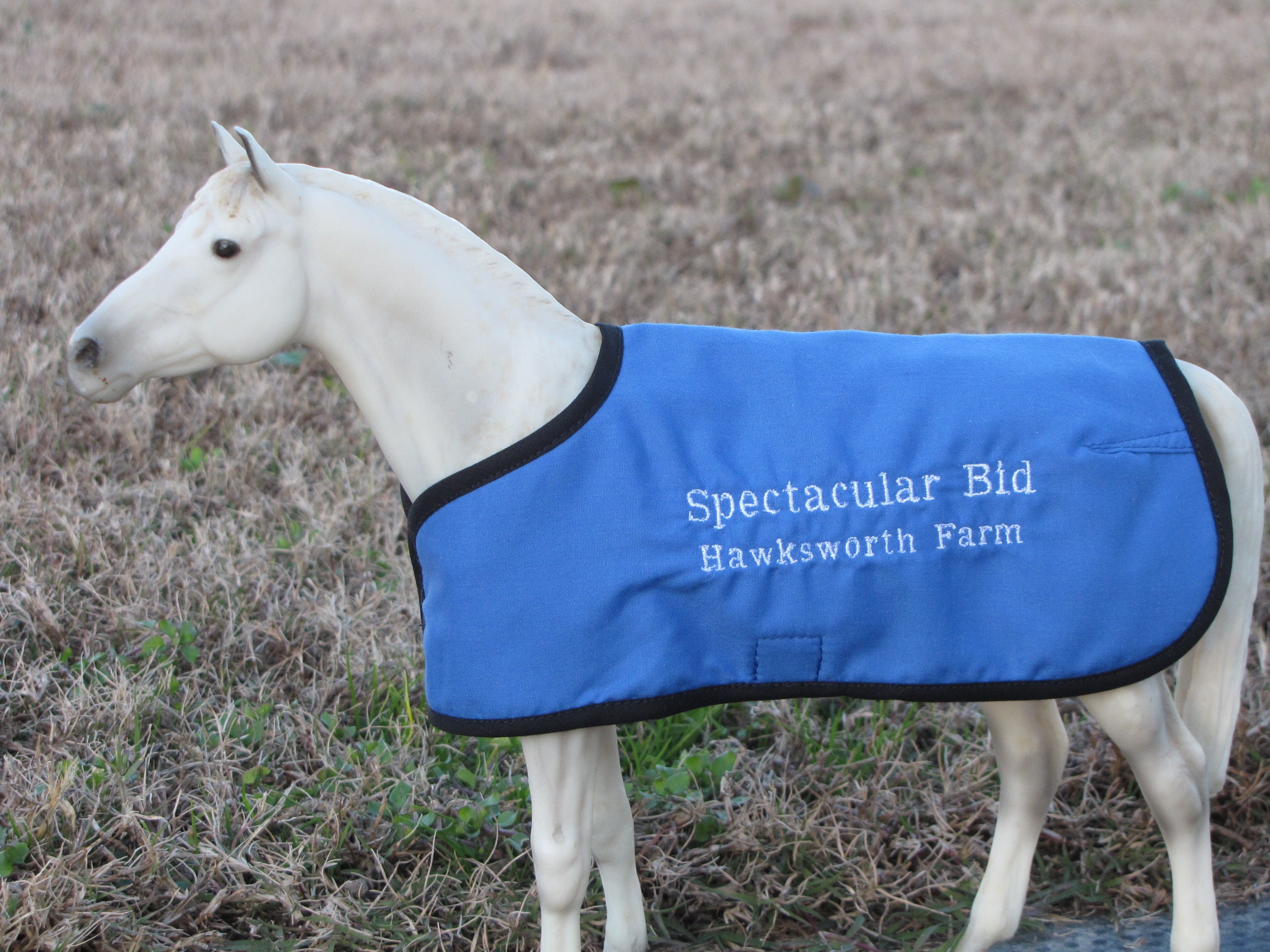 SPECTACULAR BID Embroidered Blanket for Breyer Model Horse Etsy