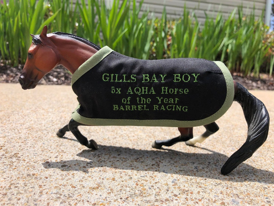 SCAMPER Blanket for Breyer Barrel Racing Racer Race Western AQHA ...
