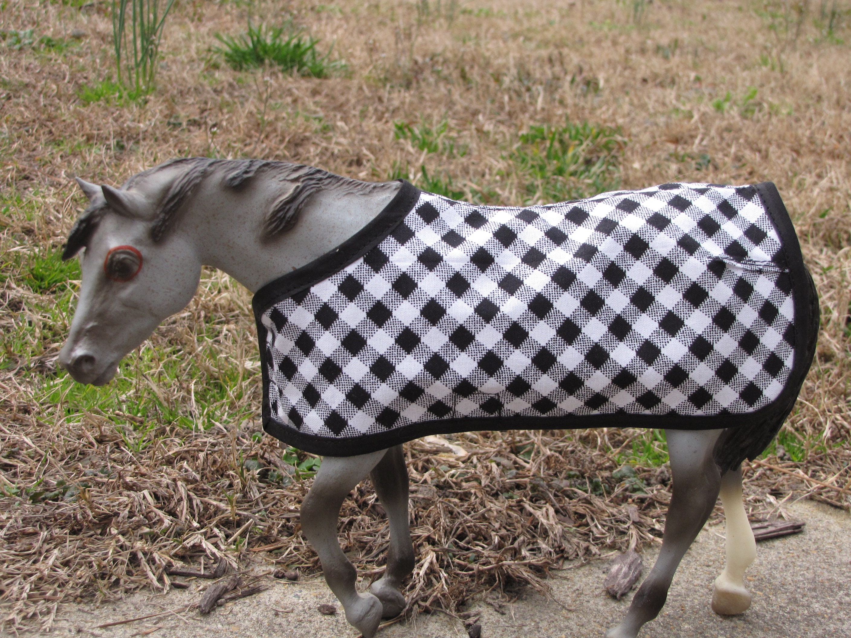 PLAID Blanket Fits Traditional Breyer Peter Stone Model Horse Etsy