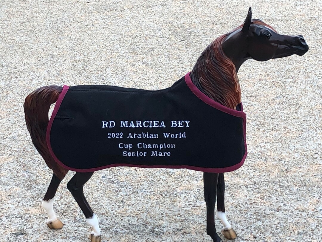 RD MARCIEA BEY Embroidered Blanket for Breyer 2023 Breyerfest Online