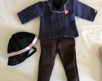 Conjunto de equitación English Jumper para American Girl de hoy en día, muñeca Our Generation AG Penny Felicity Nikki Jackson Saige Picasso caballo ecuestre