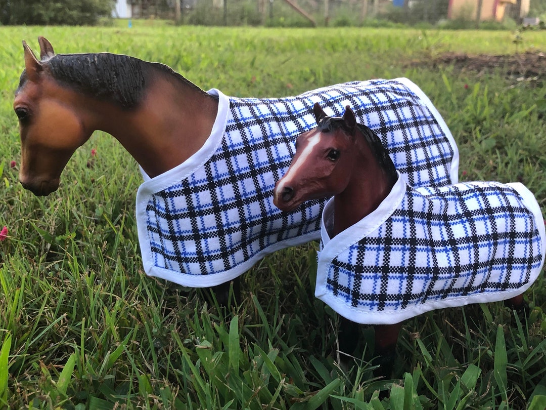 MARE & FOAL Blanket Set Fits Breyer Peter Stone Traditional Etsy