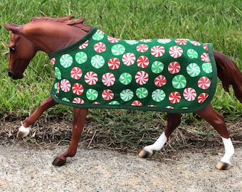 Breyer Mischief the Holiday Donkey 2002 Vintage Santa Christmas