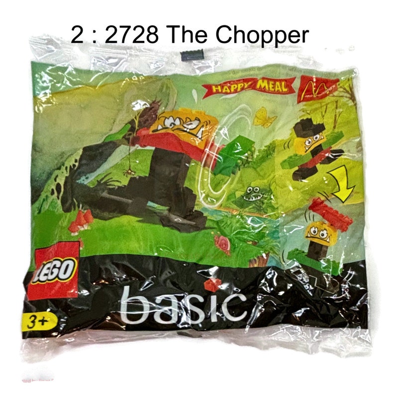 1999 Lego Basic Happy Meal scellé jouets McDonalds image 4