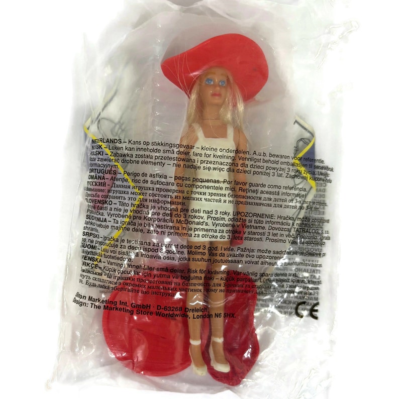 1991 McDonald's Happy Meal Barbie Dolls Complete Set NIP plus One Box