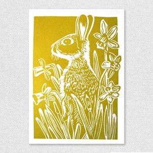 Pack of 3 Easter Greetings Cards featuring a Bunny zdjęcie 2