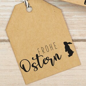 Osterstempel "Frohe Ostern" // Holzstempel Motivstempel // Geschenkstempel // Ostern (OS011)