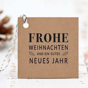 Weihnachtsstempel "Frohe Weihnachten"
