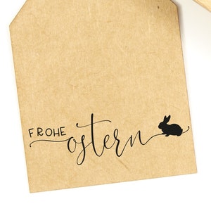 Easter stamp "Happy Easter" // Wooden stamp motif stamp // Gift stamp // Easter (OS008)