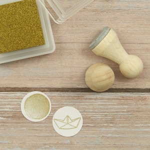 Mini-Stempelkissen gold - Versa Color "gold"