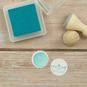 Stempelkissen Mini /blau-grün/türkis - Versa Color "turquoise"
