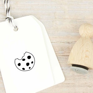 Ministempel Cookie / Ministempel Weihnachten / Kleiner Stempel Keks / weihnachtlicher Stempel Plätzchen