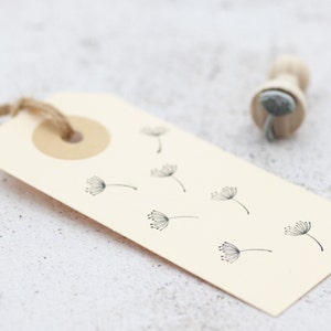 Stamp dandelion / mini stamp dandelion / mini stamp dandelion / small stamp