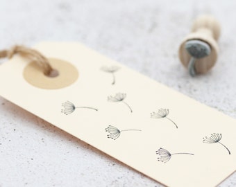 Stamp dandelion / mini stamp dandelion / mini stamp dandelion / small stamp