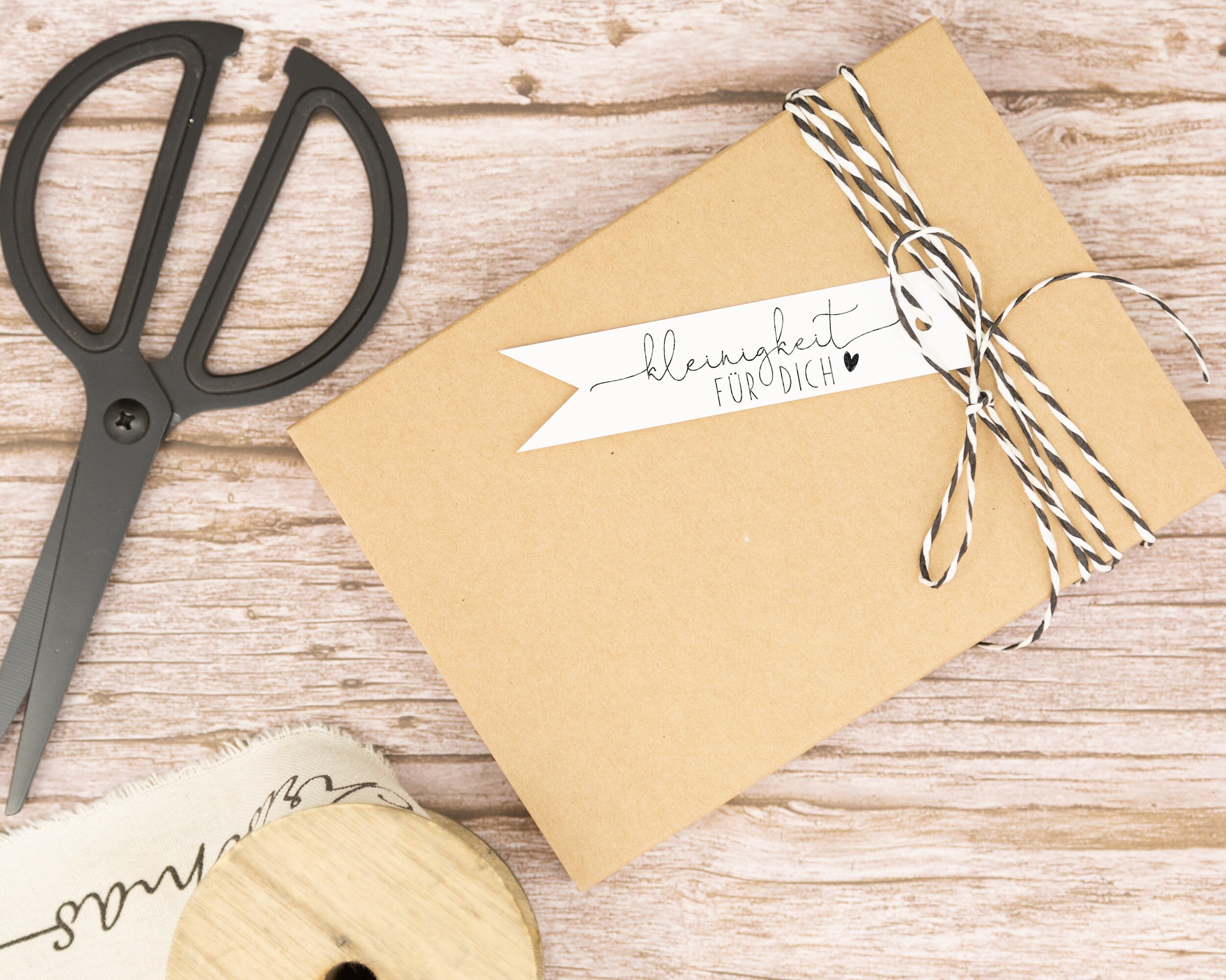 Stempel KLEINIGKEIT für Dich // Holzstempel Etsy