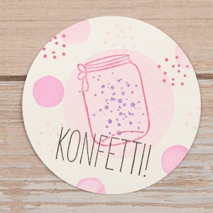 Stempel "Einmachglas" // Holzstempel für Selbstgemachtes // Handmadestempel (M022)
