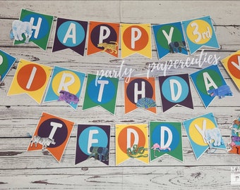 Polar Bear what do you hear Birthday Banner Polar Bear Party Decor Polar Bear Custom Made Banner