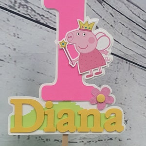 Decorazione per torta di Peppa Pig, Decorazione per torta di Peppa