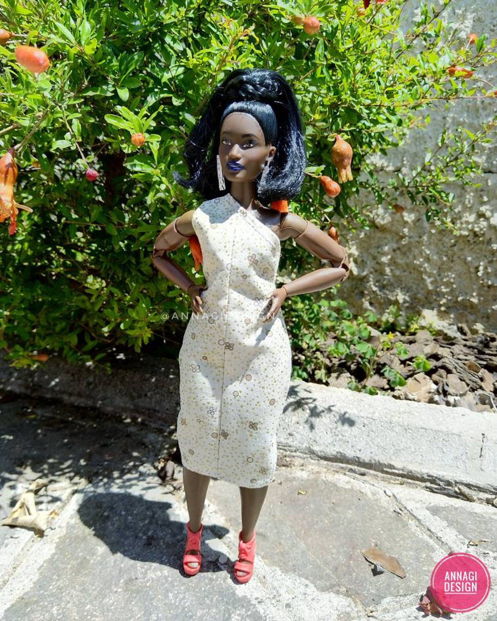 Dress for Curvy Barbie Dolls | Etsy