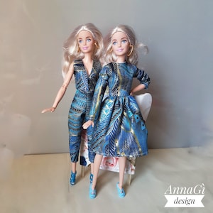 elegant dress for 1/6 fashion dolls