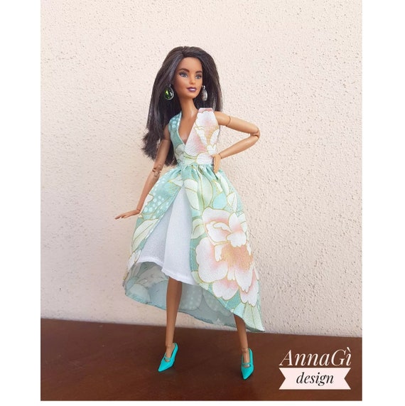 Mint Sleeveless Coat Dress and White Skirt for 1:6 Dolls - Etsy Mint Sleeveless Coat Dress and White Skirt for 1:6 Dolls - Etsy