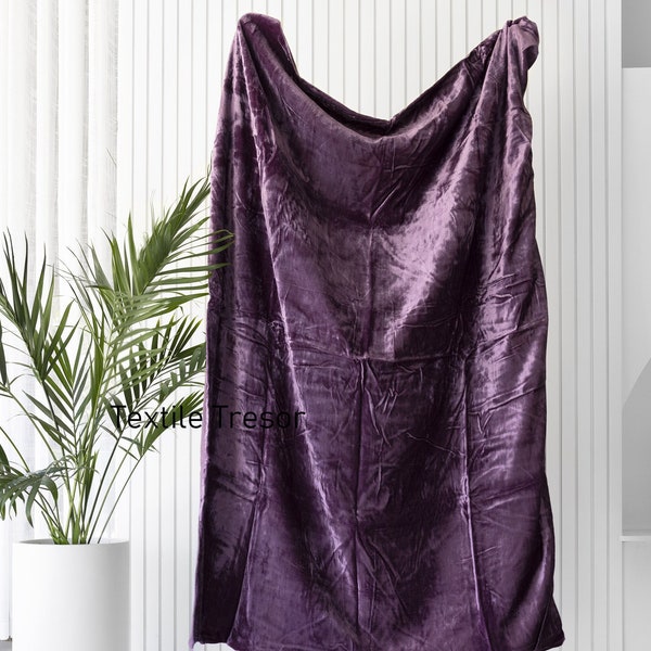 Velvet Throw Blanket Etsy