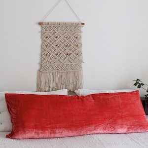 Funda de almohada reversible de terciopelo en todos los tamaños. Tamaños personalizados. Funda de almohada corporal de terciopelo. Funda de cojín 100 % terciopelo. Funda de almohada corporal extragrande.