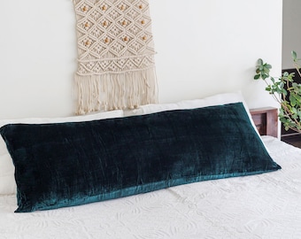 Velvet Pillow Cover in All Sizes Custom Made Pillow, Decorative Velvet Pillow Cover 100% Velvet Cushion Cover, Extra Large Body Pillow Cover