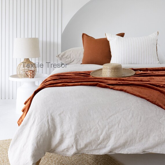 Burnt orange velvet blanket new arrivals