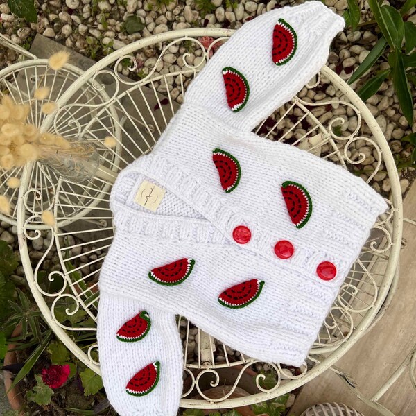 Watermelon Cardigan Etsy