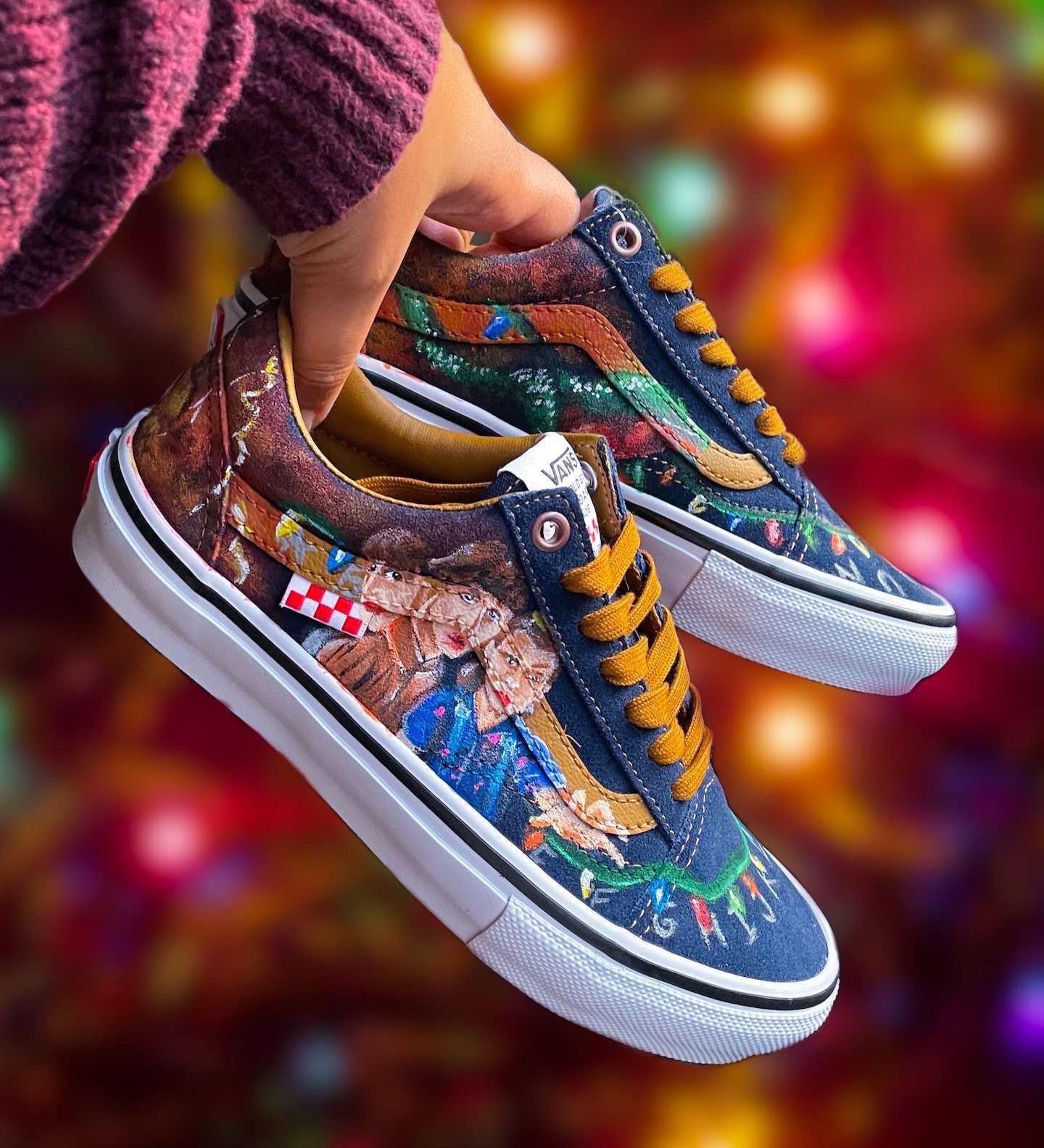 custom painted shoes for sale