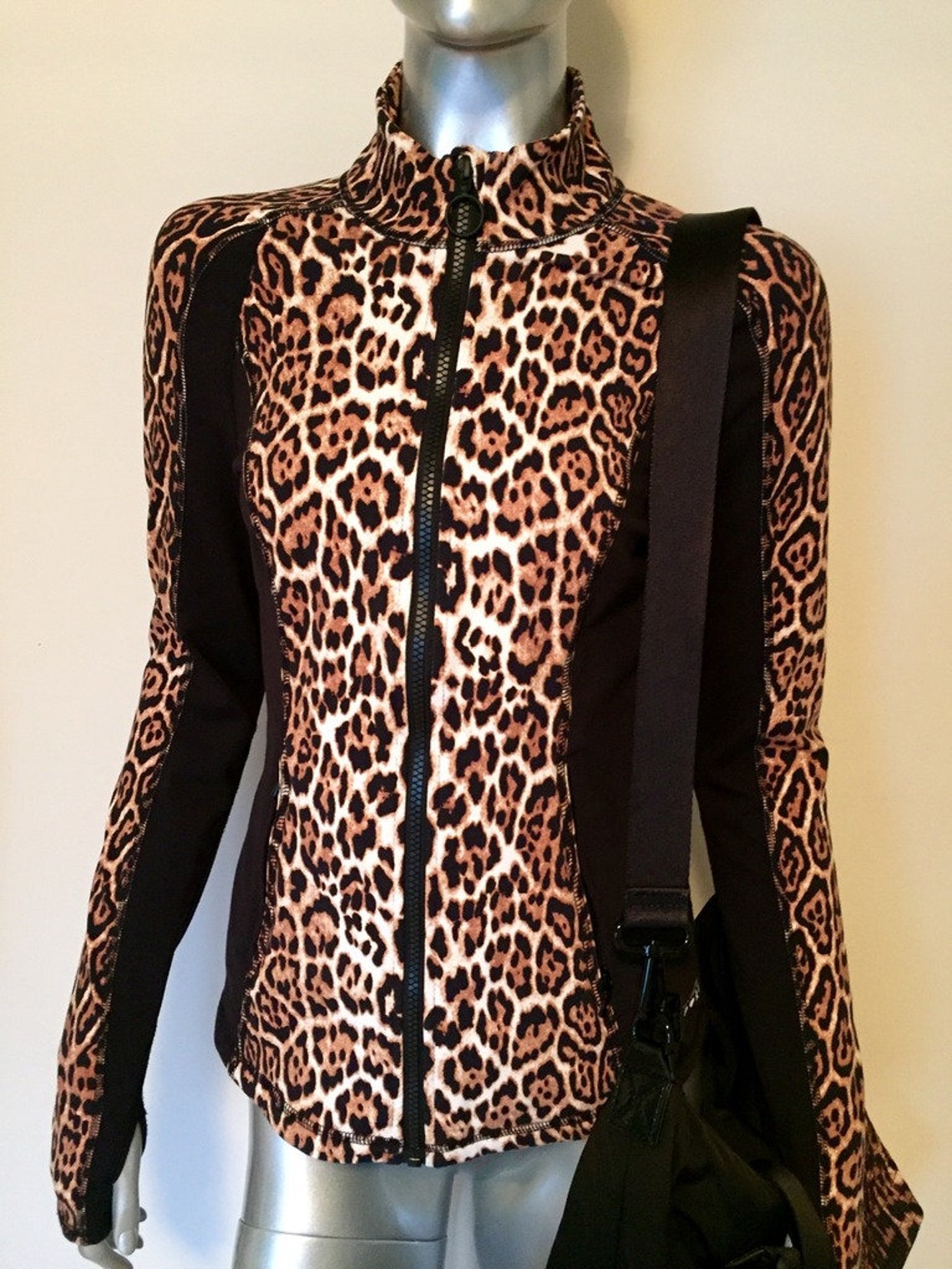 BNWT Juicy Couture Sport cheetah zip up jacket S leopard | Etsy