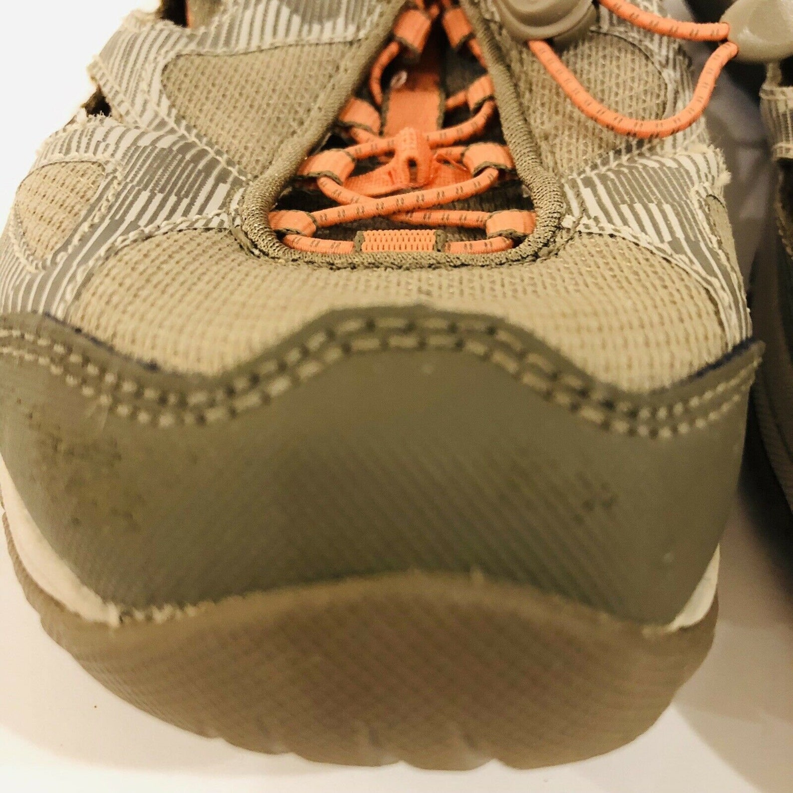 Merrell Air Cushion Womens Shoes Back Strap Aluminum/Coral SZ Etsy