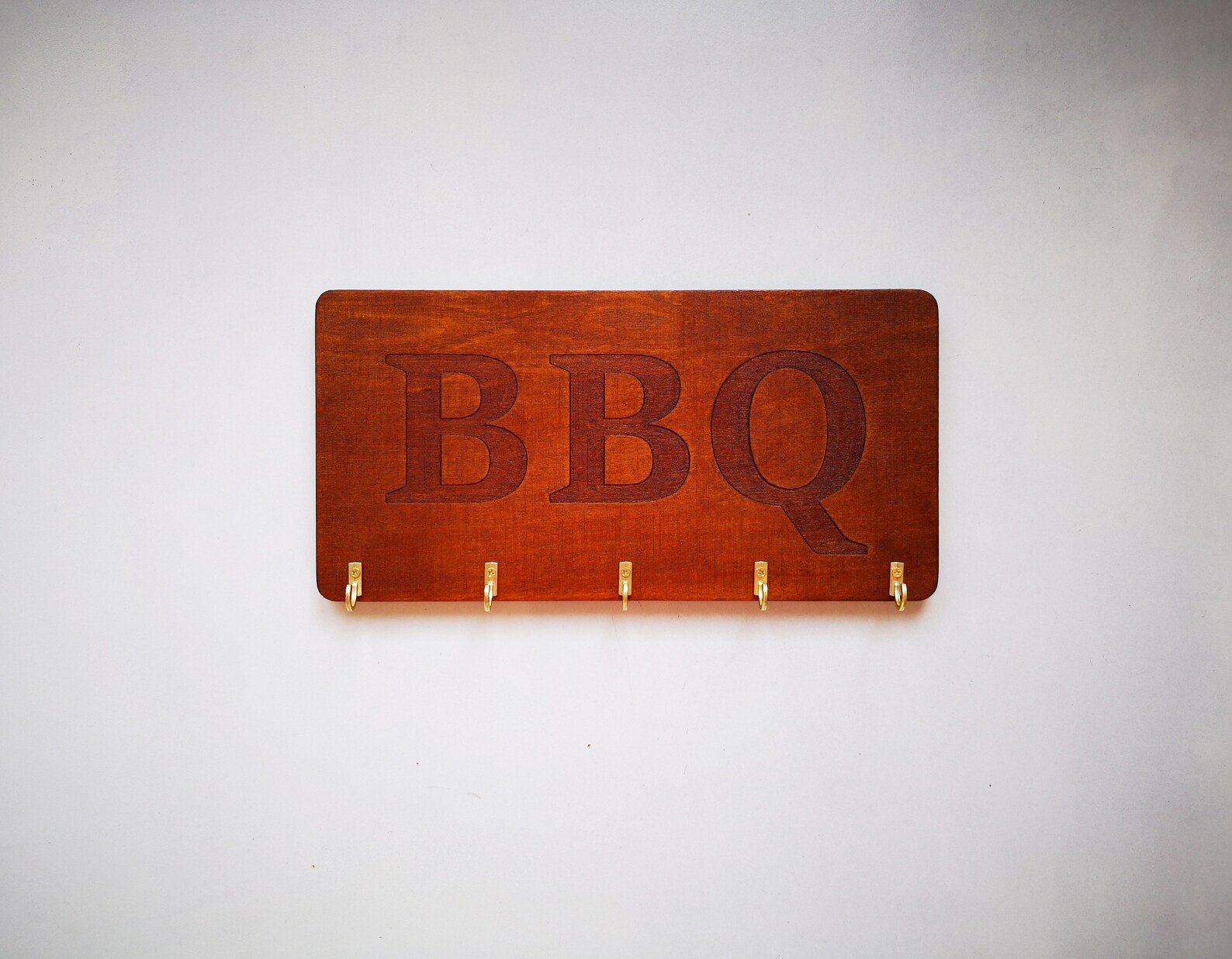 Backyard Sign BBQ Tool Hanger for Wall Grill and Chill Area Etsy