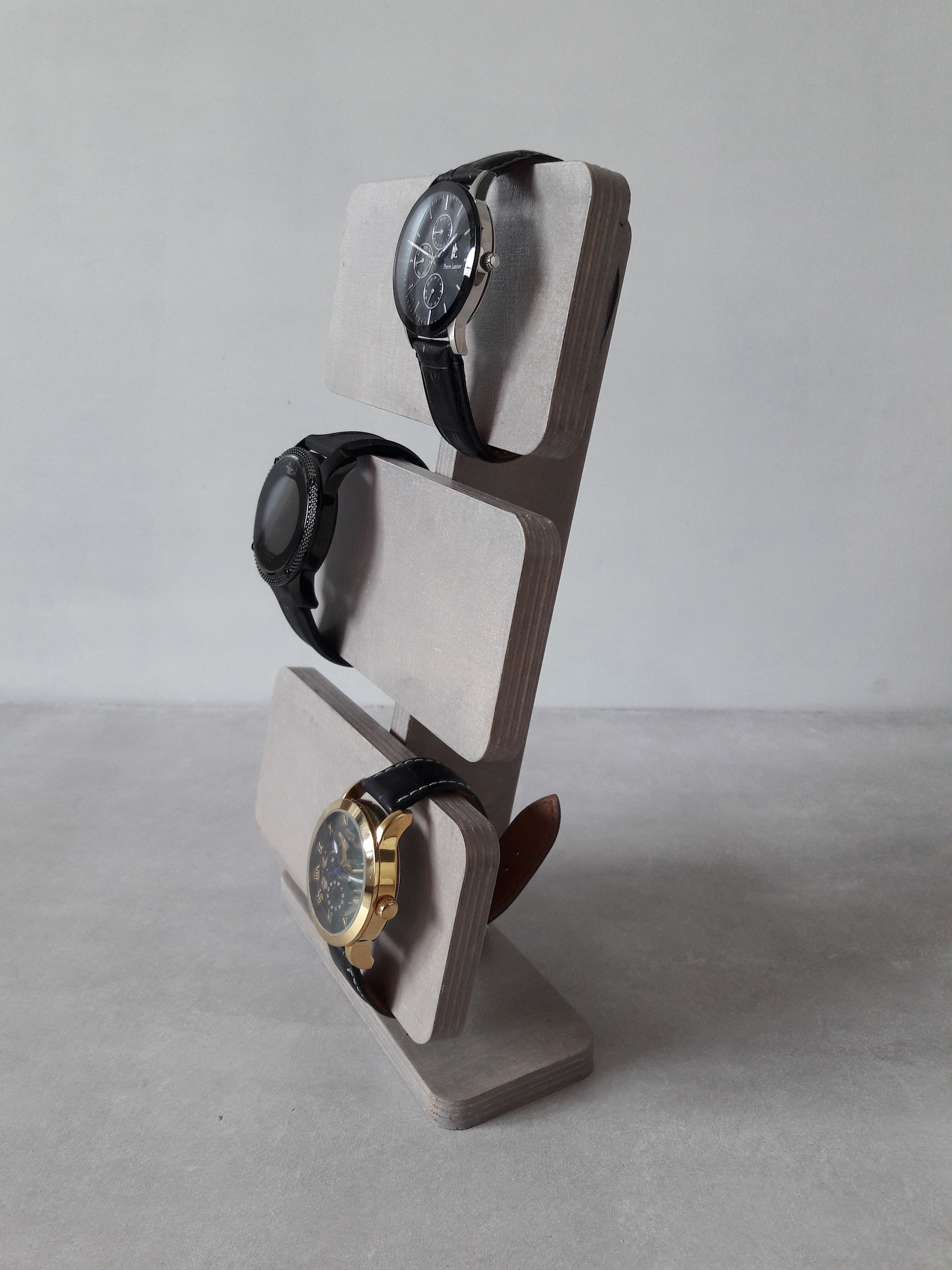 Coward Armbandhalter Mit T-Stange - Schmuck Display Aus Samt Für Uhren & Haargummis