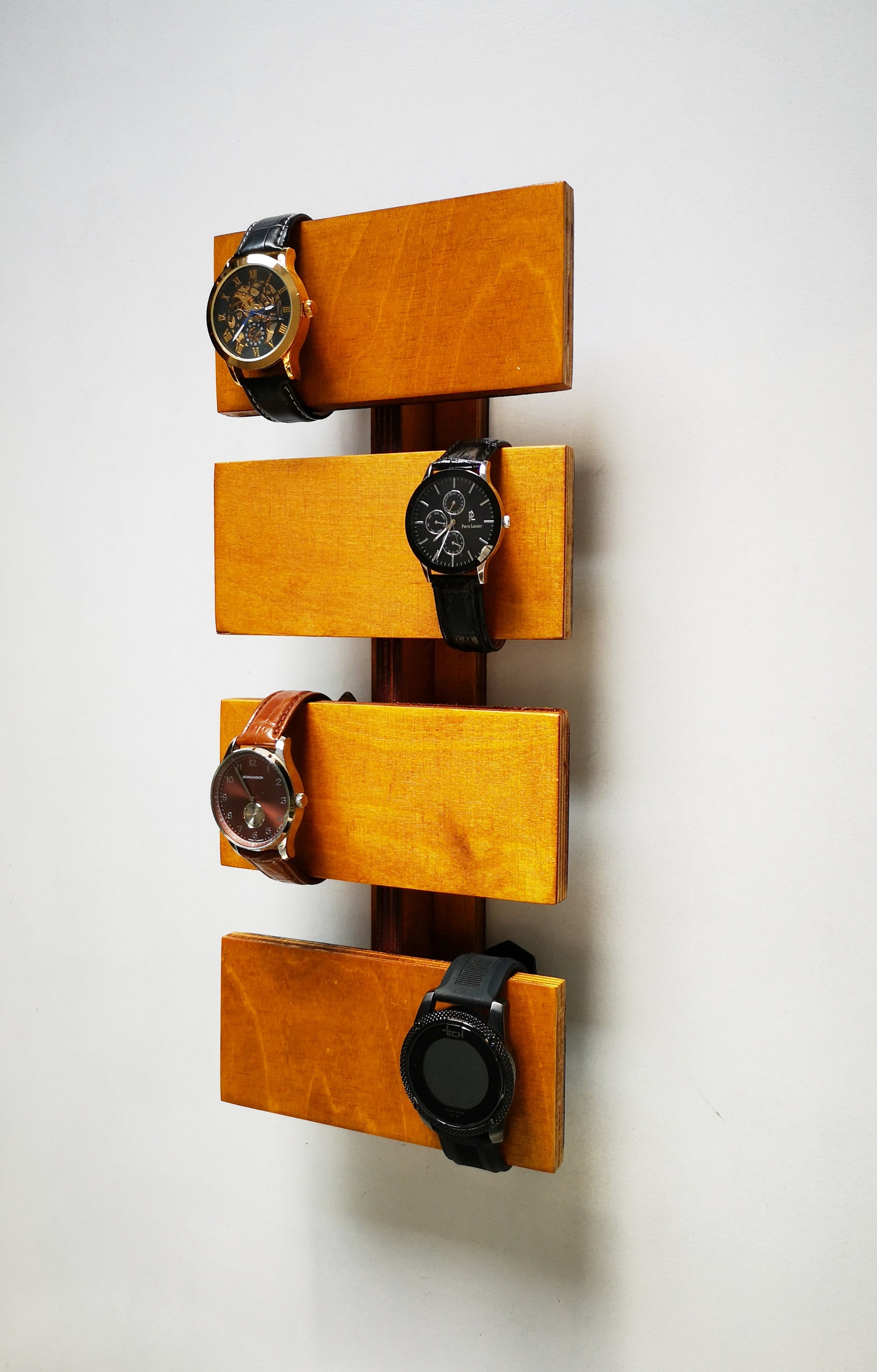 Watch Display for Wall Wall Mount Watch Organizer Watch Etsy