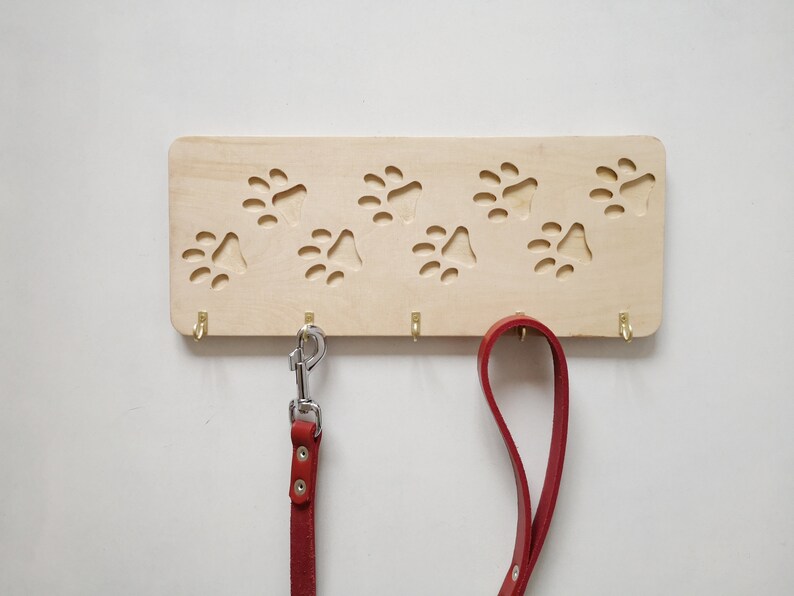 Dog leash holder Leash organizer Pet collar hanger Leash Etsy