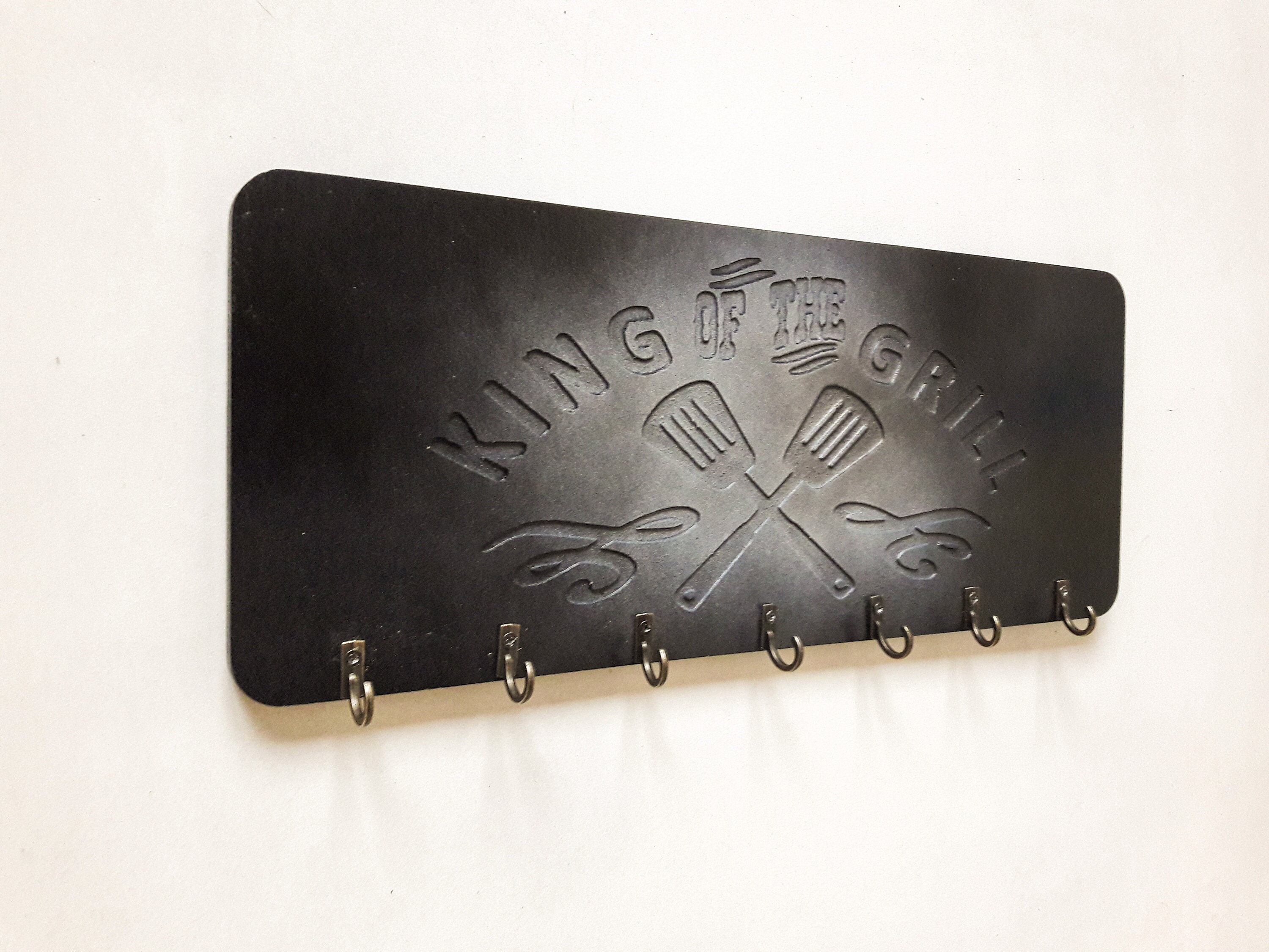 Grill Tool Holder Grill Organizer Made From Wood Wooden Etsy