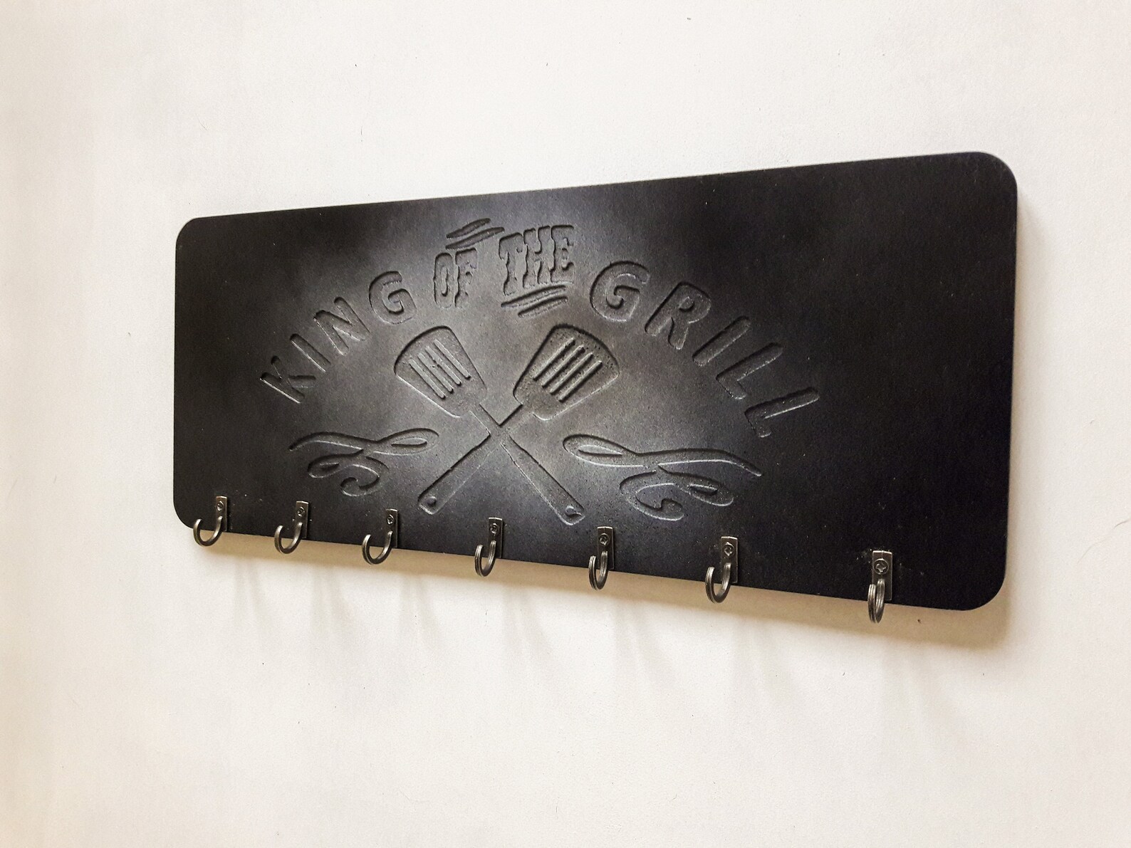 Grill Tool Holder Grill Organizer Made From Wood Wooden Etsy