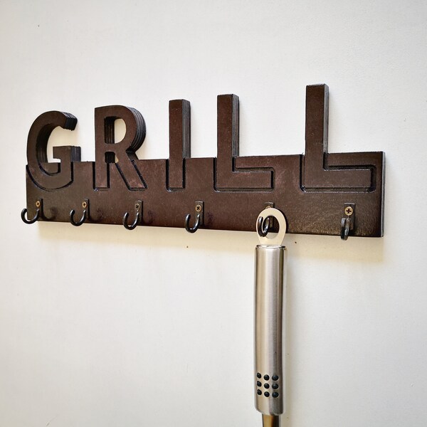 Bbq Utensil Holder Etsy