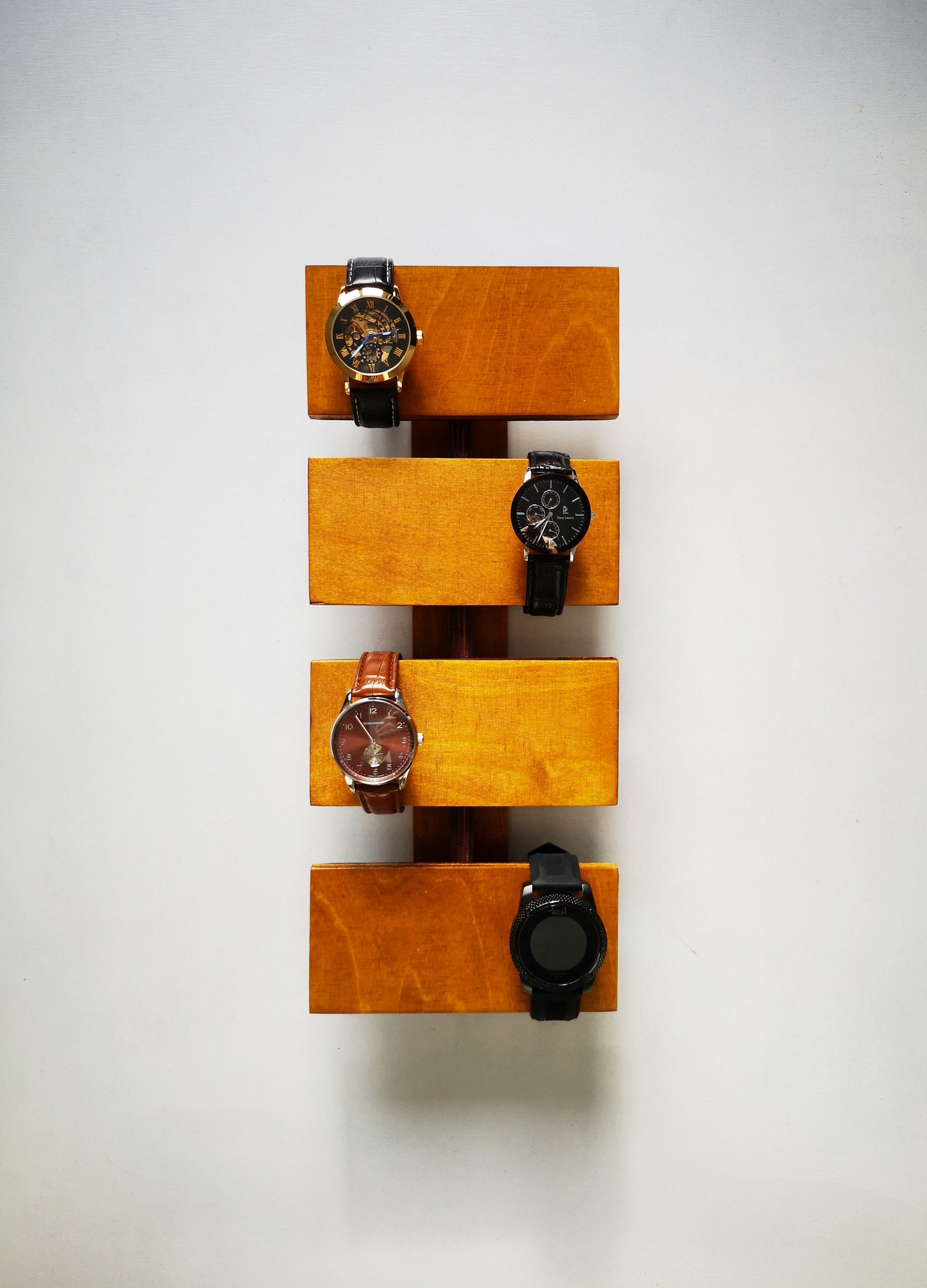 Watch Display for Wall Wall Mount Watch Organizer Watch Etsy