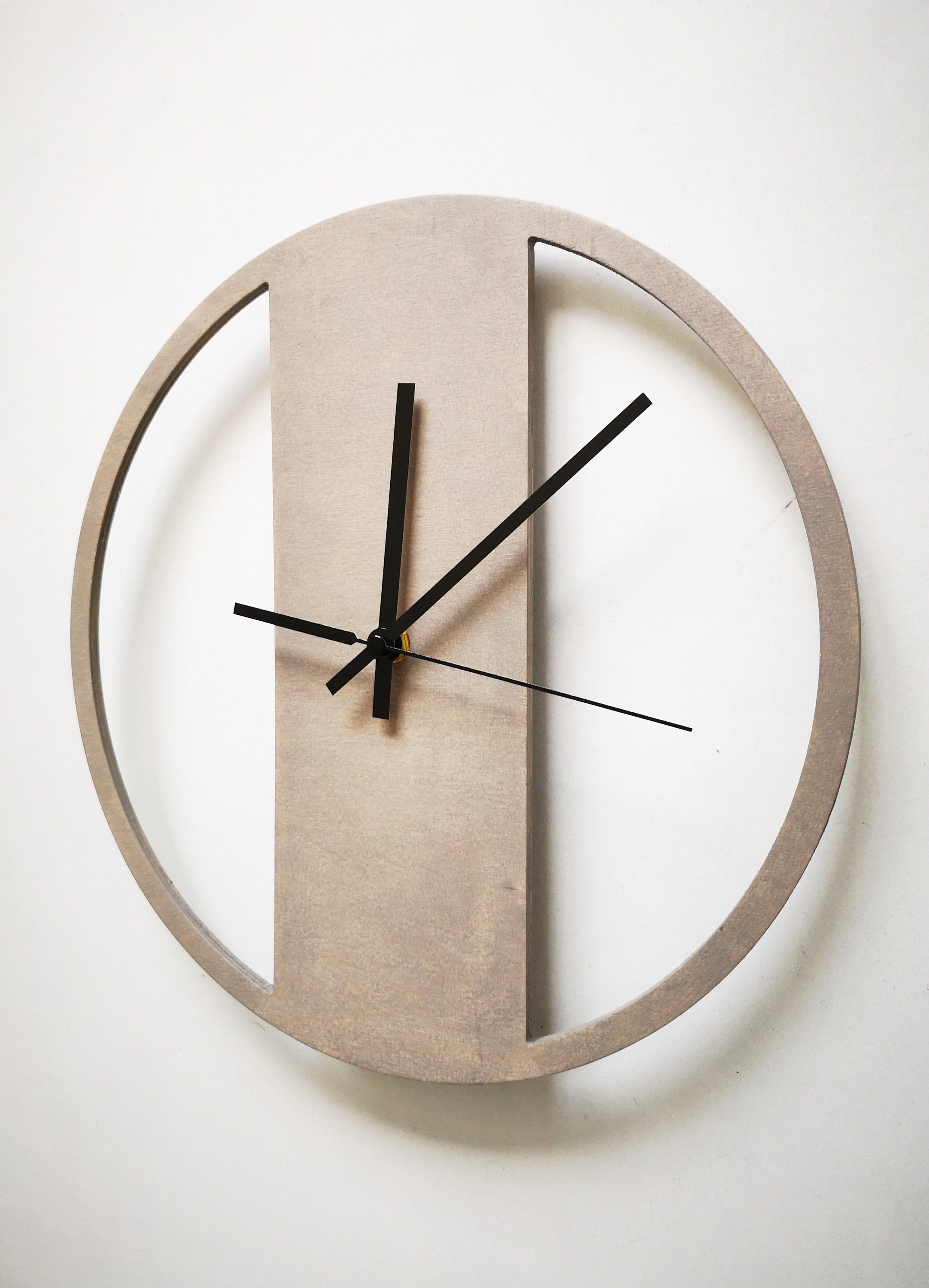 Wall Mount Clock Handmade Clock for Home Living Room Clock Etsy