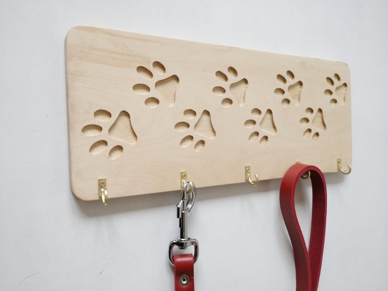 Dog leash holder Leash organizer Pet collar hanger Leash Etsy