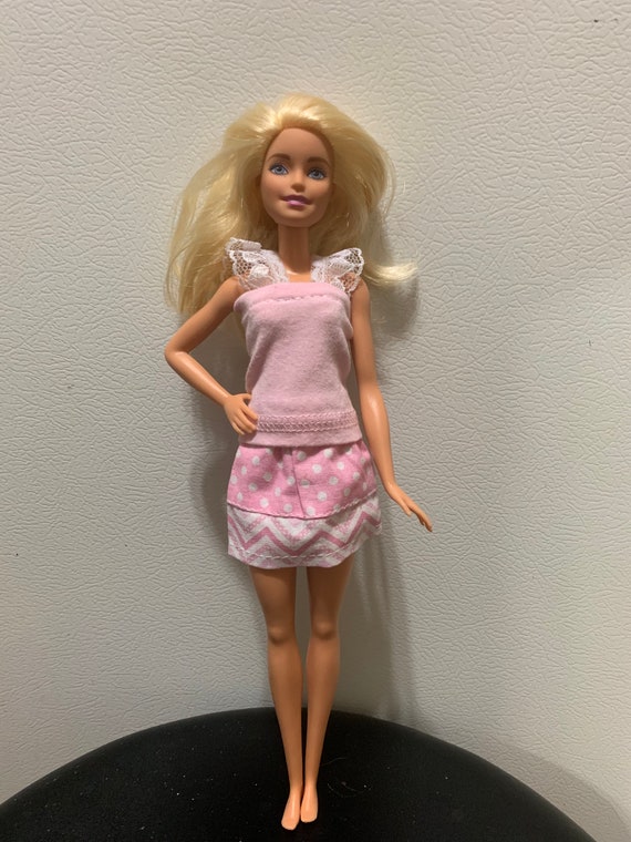 barbie doll in pink